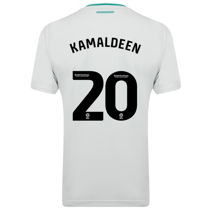 Criança Camisola Kamaldeen Sulemana #20 Branco Alternativa 2023/24 Camisa