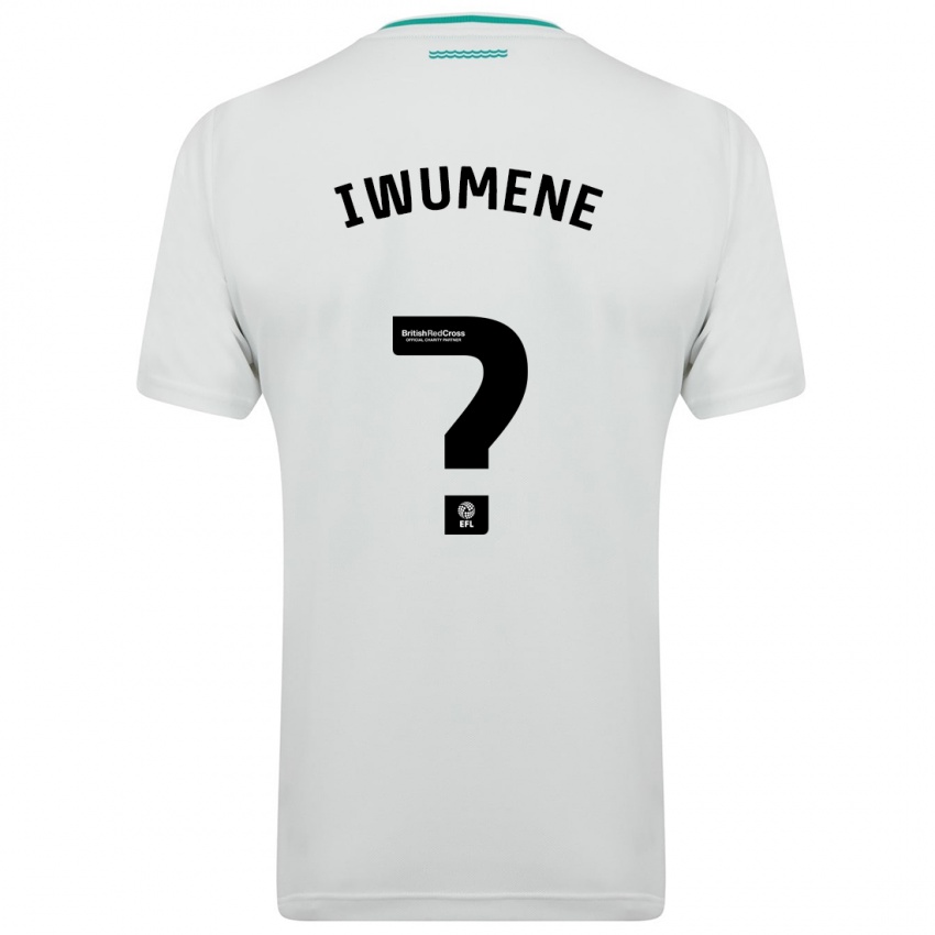 Criança Camisola Alex Stepien-Iwumene #0 Branco Alternativa 2023/24 Camisa