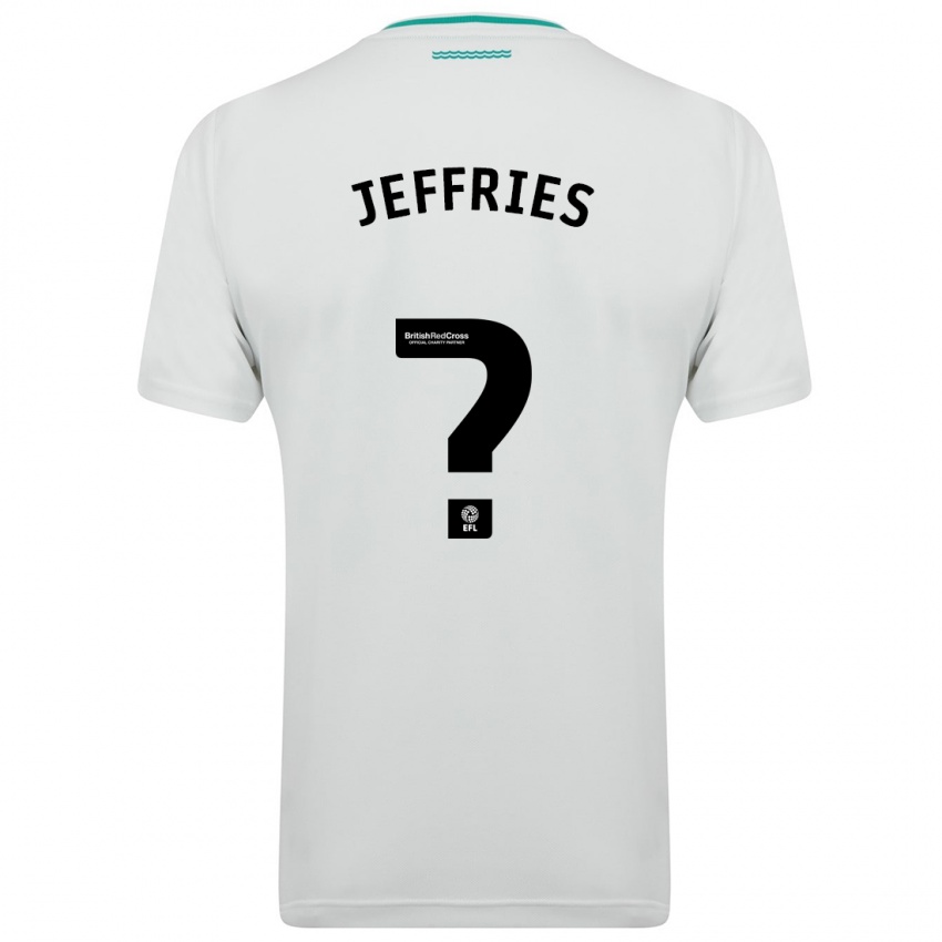 Criança Camisola Josh Jeffries #0 Branco Alternativa 2023/24 Camisa