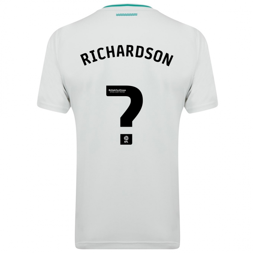 Criança Camisola Cale Richardson #0 Branco Alternativa 2023/24 Camisa