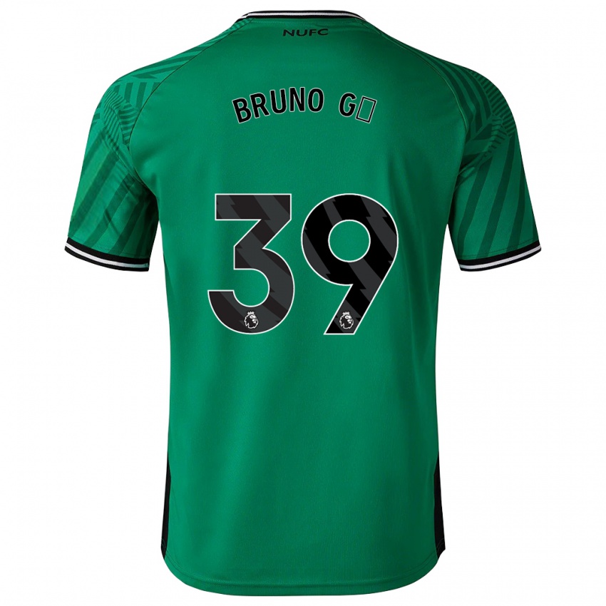 Criança Camisola Bruno Guimaraes #39 Verde Alternativa 2023/24 Camisa