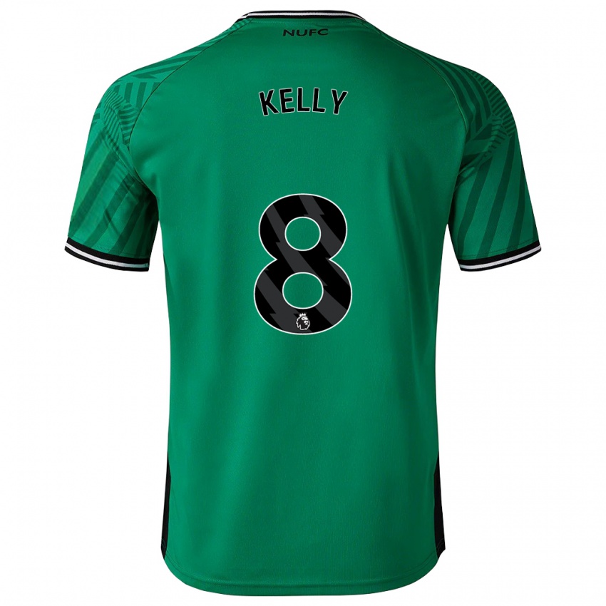 Criança Camisola Emma Kelly #8 Verde Alternativa 2023/24 Camisa