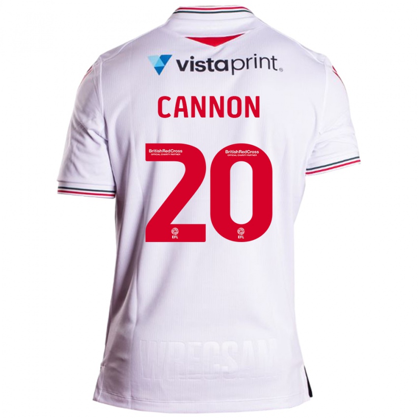 Criança Camisola Andy Cannon #20 Branco Alternativa 2023/24 Camisa