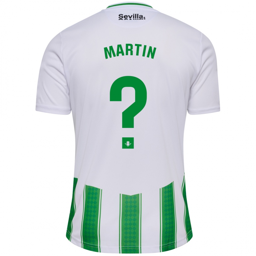 Homem Camisola Adrián Martín #0 Branco Principal 2023/24 Camisa