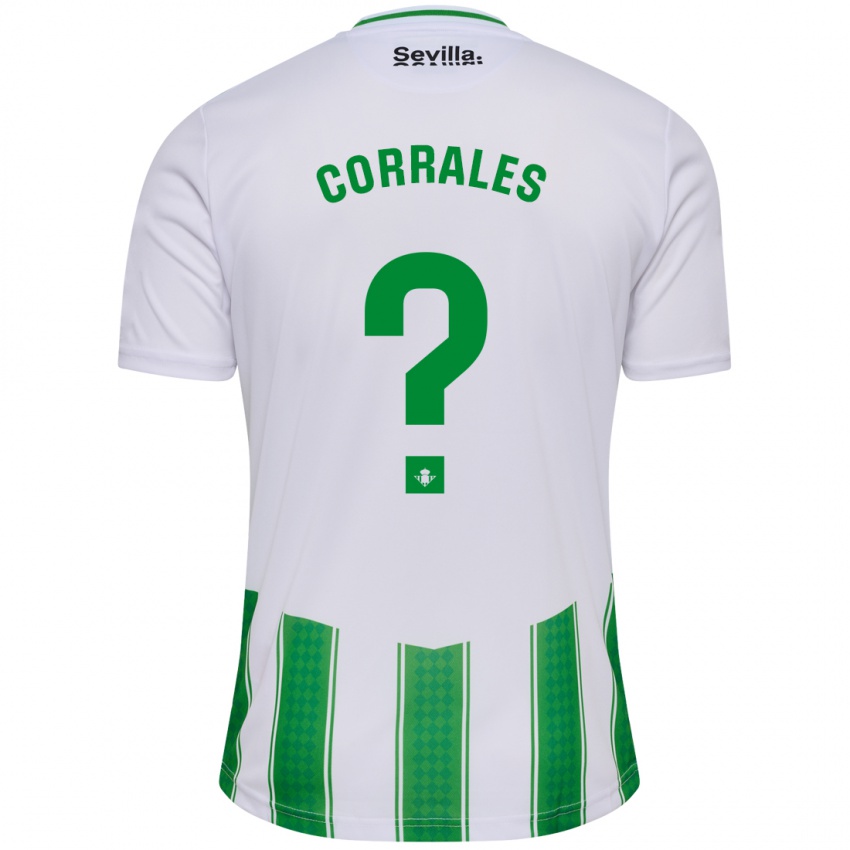 Homem Camisola Fran Corrales #0 Branco Principal 2023/24 Camisa