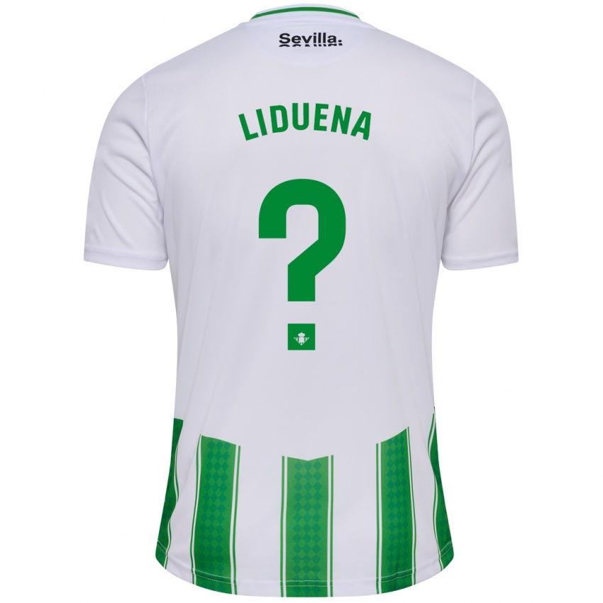 Homem Camisola Rubén Lidueña #0 Branco Principal 2023/24 Camisa