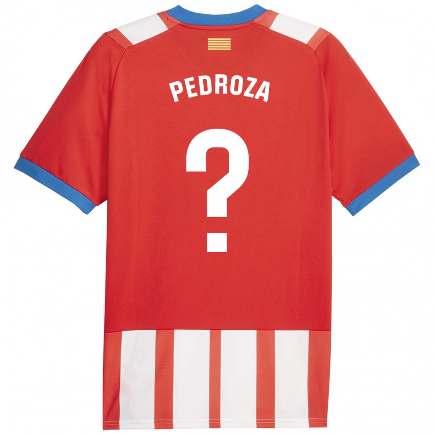 Homem Camisola Gerardo Pedroza #0 Vermelho Branco Principal 2023/24 Camisa