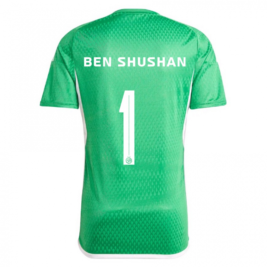 Homem Camisola Ori Ben Shushan #1 Branco Azul Principal 2023/24 Camisa