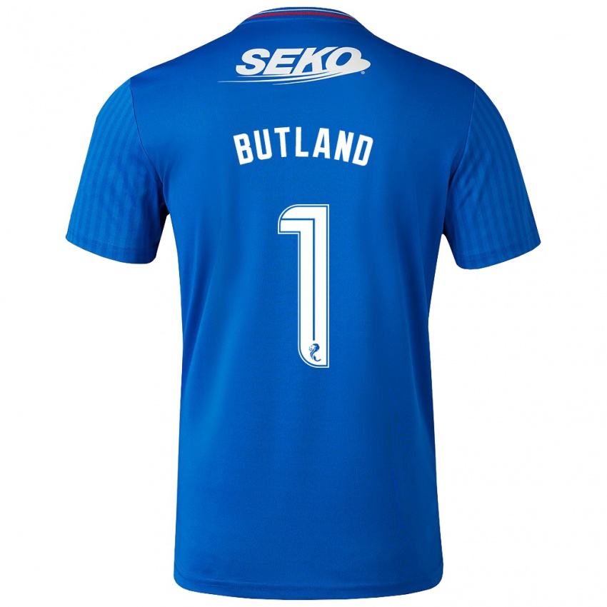 Homem Camisola Jack Butland #1 Azul Principal 2023/24 Camisa