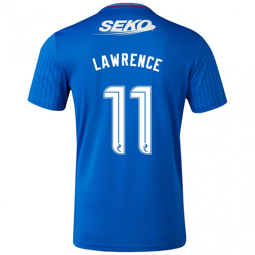 Homem Camisola Tom Lawrence #11 Azul Principal 2023/24 Camisa