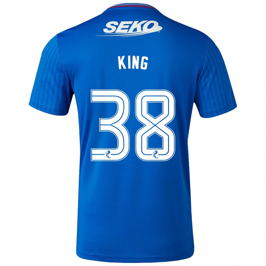 Homem Camisola Leon King #38 Azul Principal 2023/24 Camisa