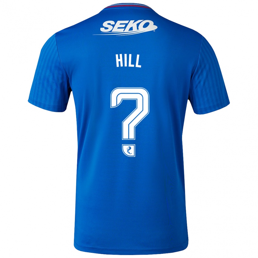 Homem Camisola Katherine Hill #0 Azul Principal 2023/24 Camisa
