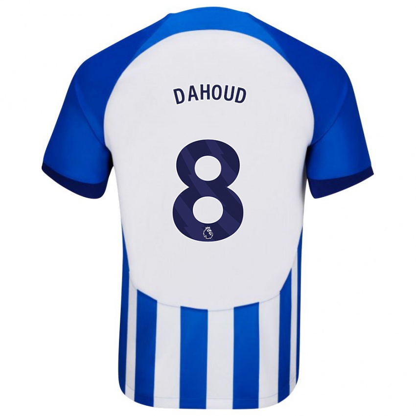 Homem Camisola Mahmoud Dahoud #8 Azul Principal 2023/24 Camisa