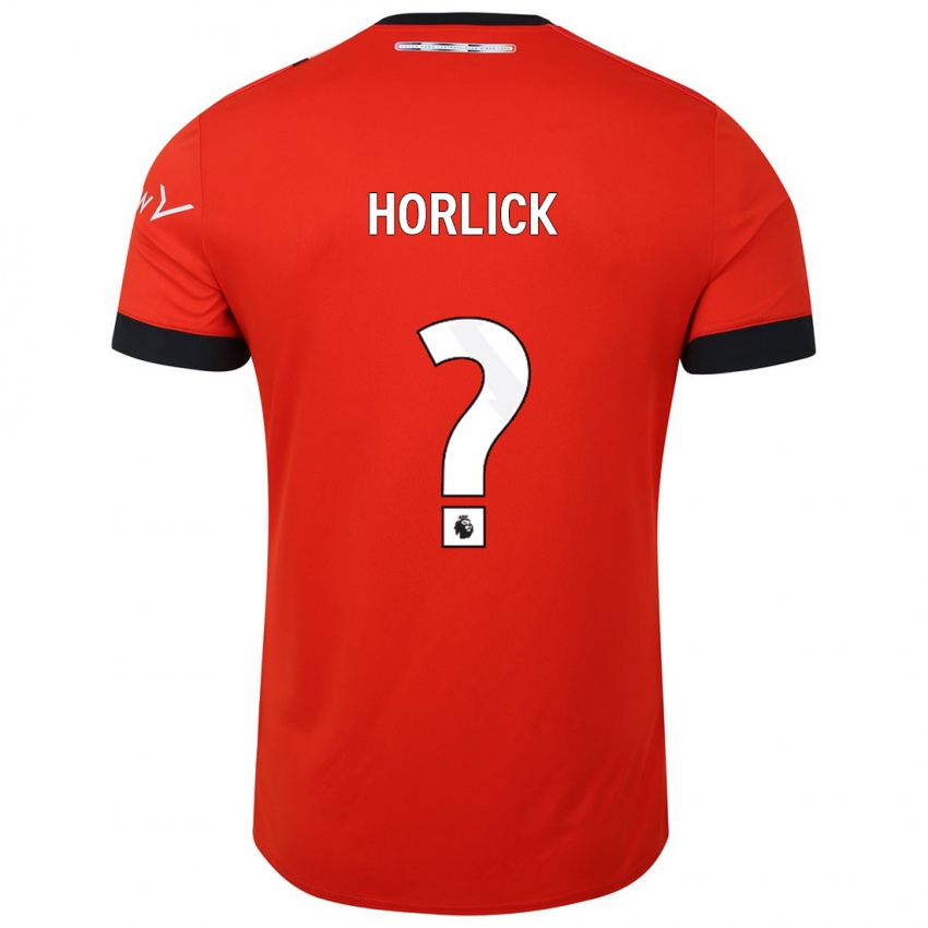 Homem Camisola Jameson Horlick #0 Vermelho Principal 2023/24 Camisa
