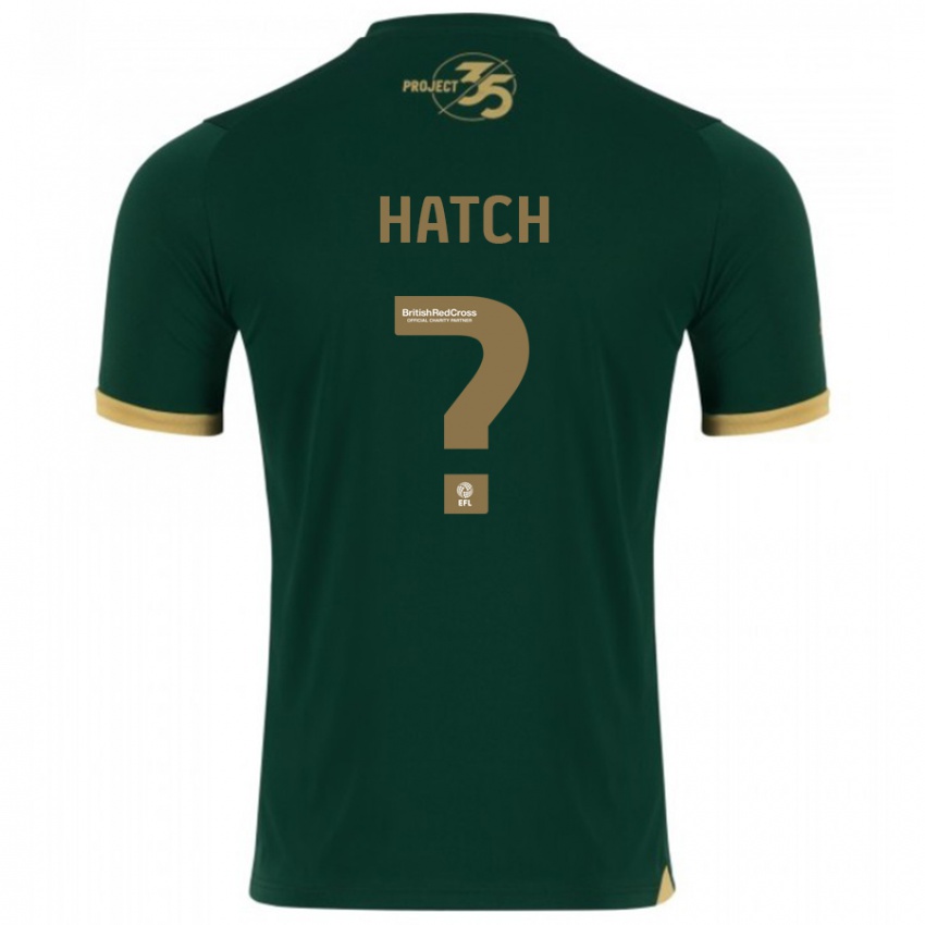 Homem Camisola Joseph Hatch #0 Verde Principal 2023/24 Camisa