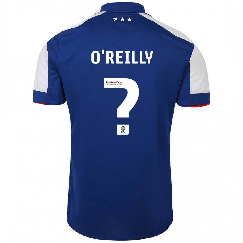 Homem Camisola Connor O'reilly #0 Azul Principal 2023/24 Camisa