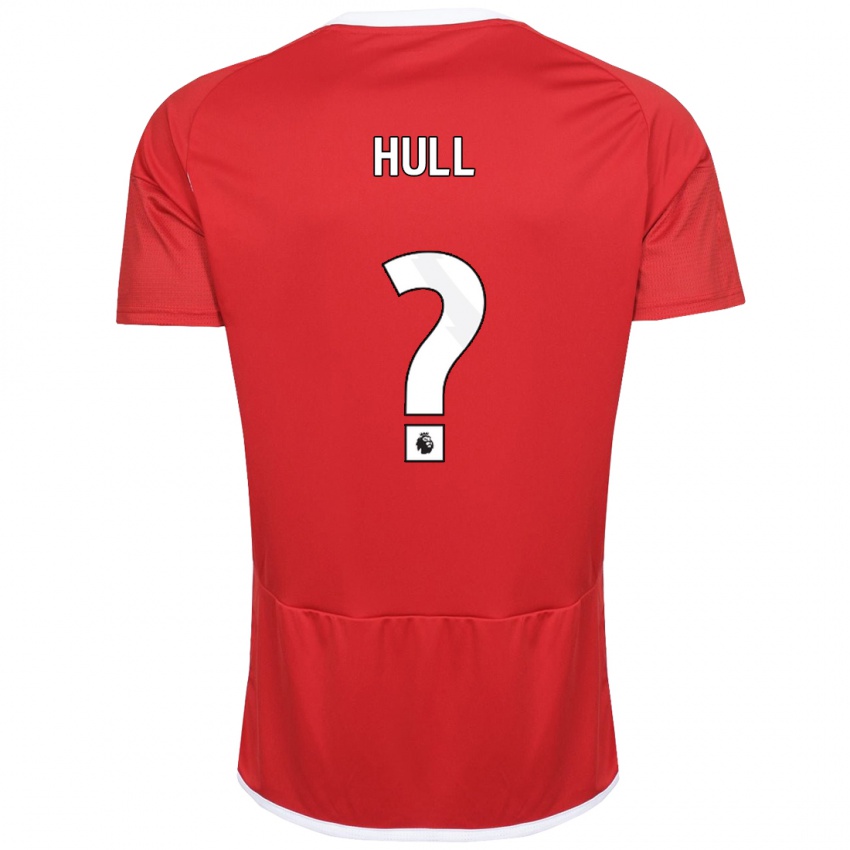 Homem Camisola Ethan Hull #0 Vermelho Principal 2023/24 Camisa
