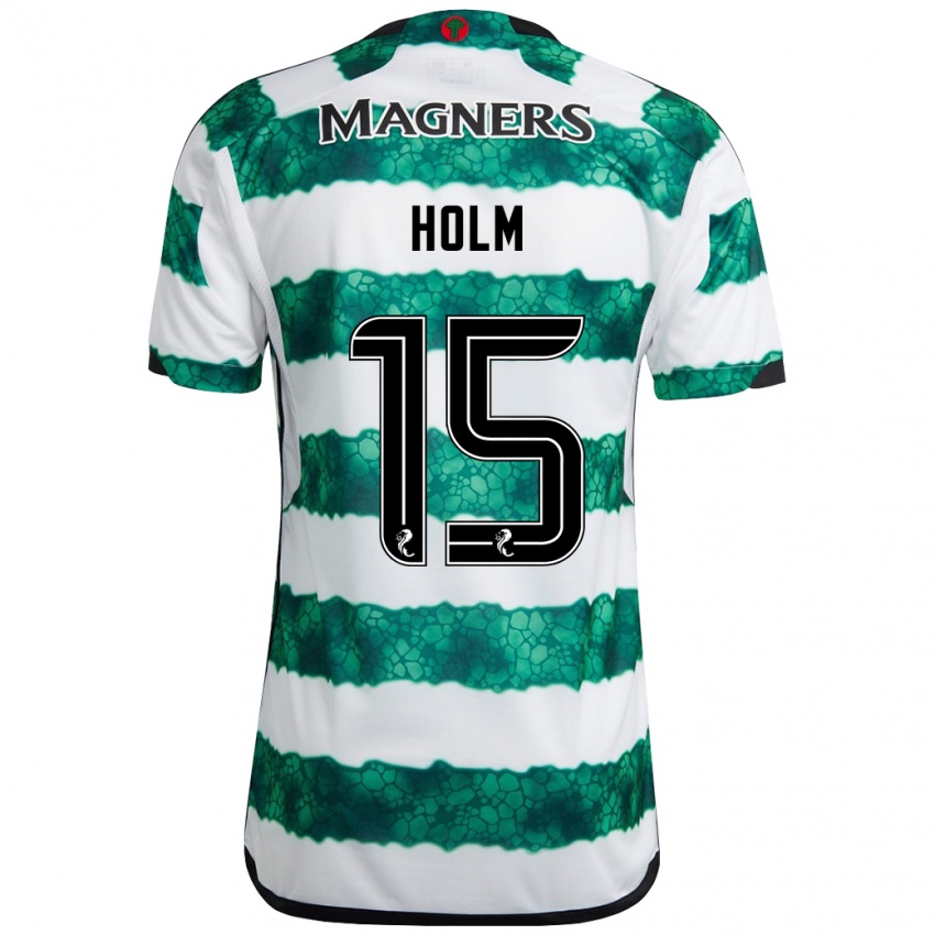 Homem Camisola Odin Thiago Holm #15 Verde Principal 2023/24 Camisa