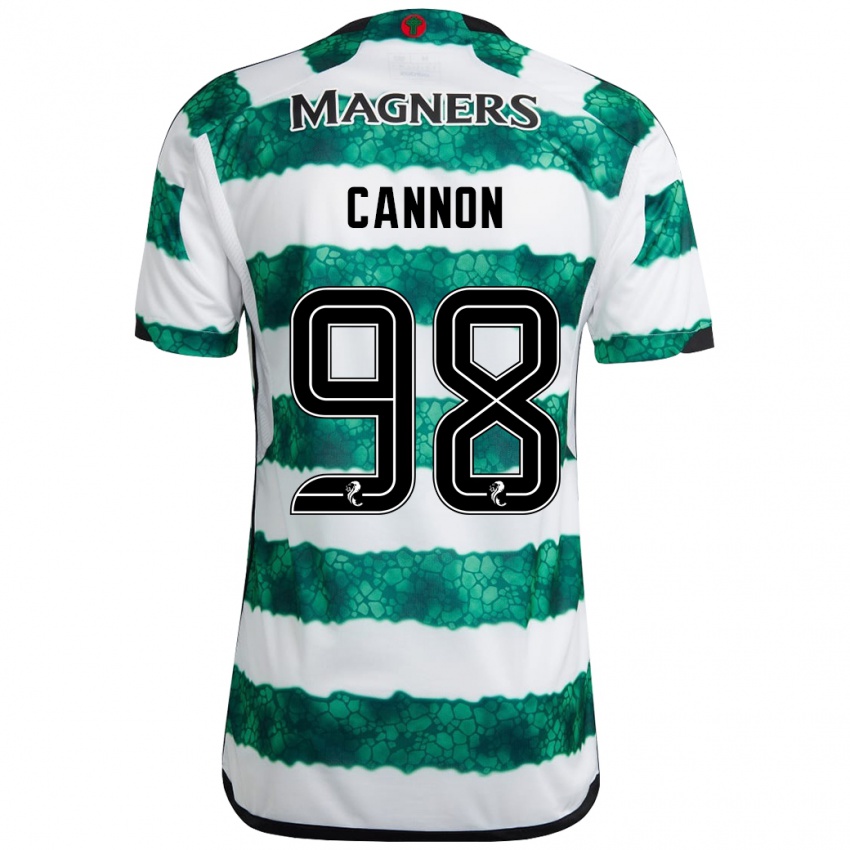 Homem Camisola Aidan Cannon #98 Verde Principal 2023/24 Camisa