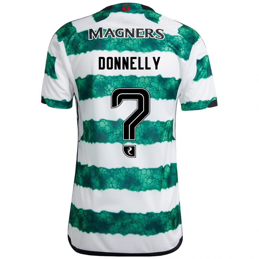 Homem Camisola Jacob Donnelly #0 Verde Principal 2023/24 Camisa