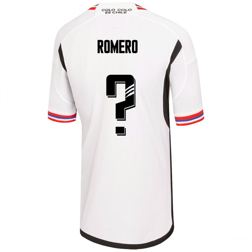 Homem Camisola Enzo Romero #0 Branco Principal 2023/24 Camisa
