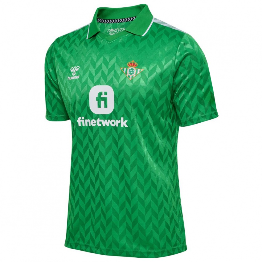 Homem Camisola Luismi De Alba #0 Verde Alternativa 2023/24 Camisa