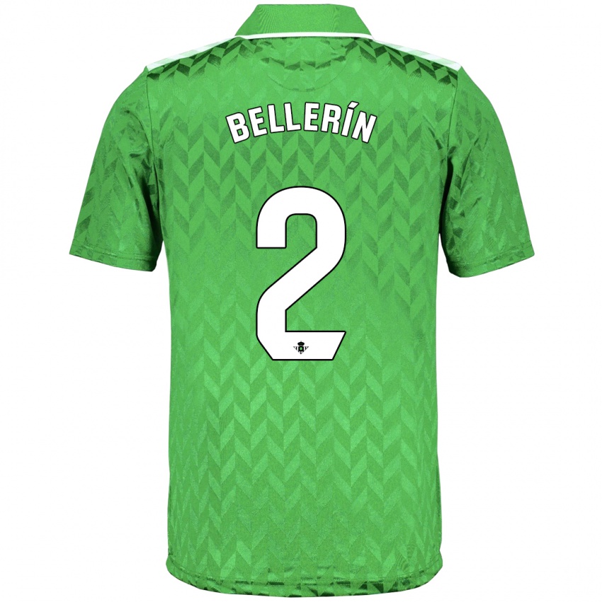 Homem Camisola Hector Bellerin #2 Verde Alternativa 2023/24 Camisa