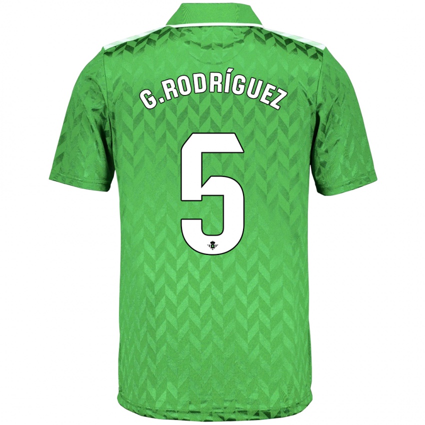 Homem Camisola Guido Rodriguez #5 Verde Alternativa 2023/24 Camisa