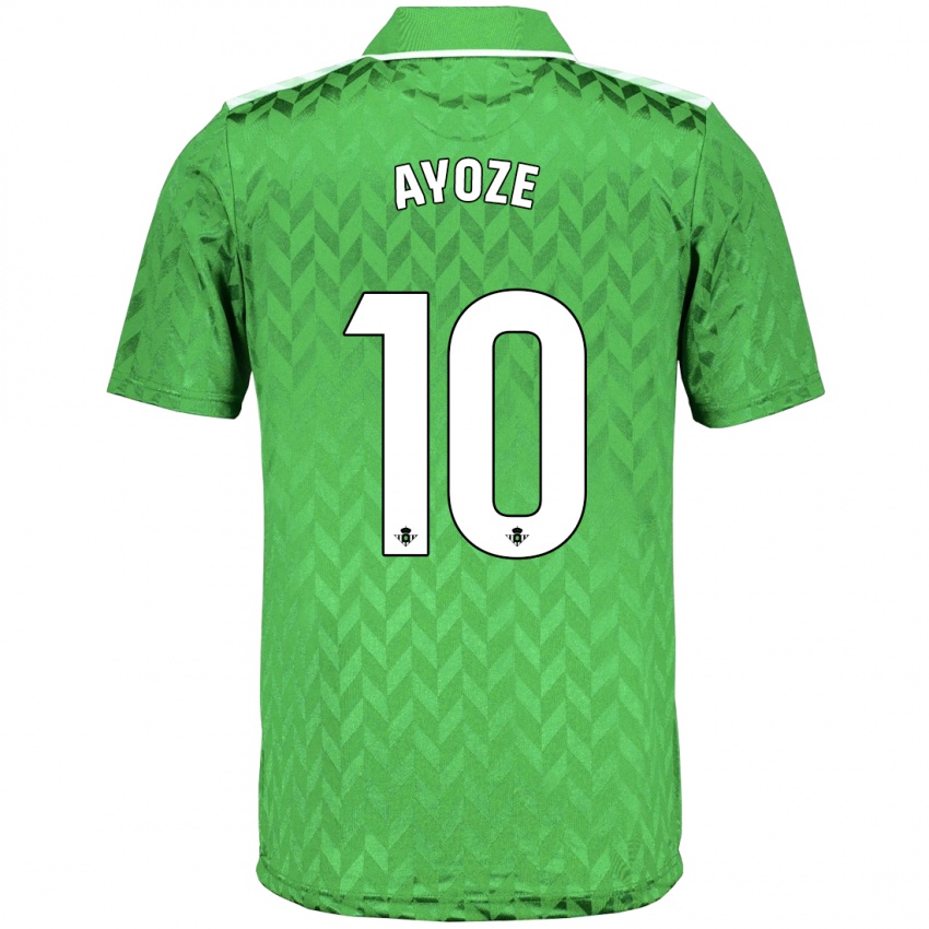Homem Camisola Ayoze Pérez #10 Verde Alternativa 2023/24 Camisa