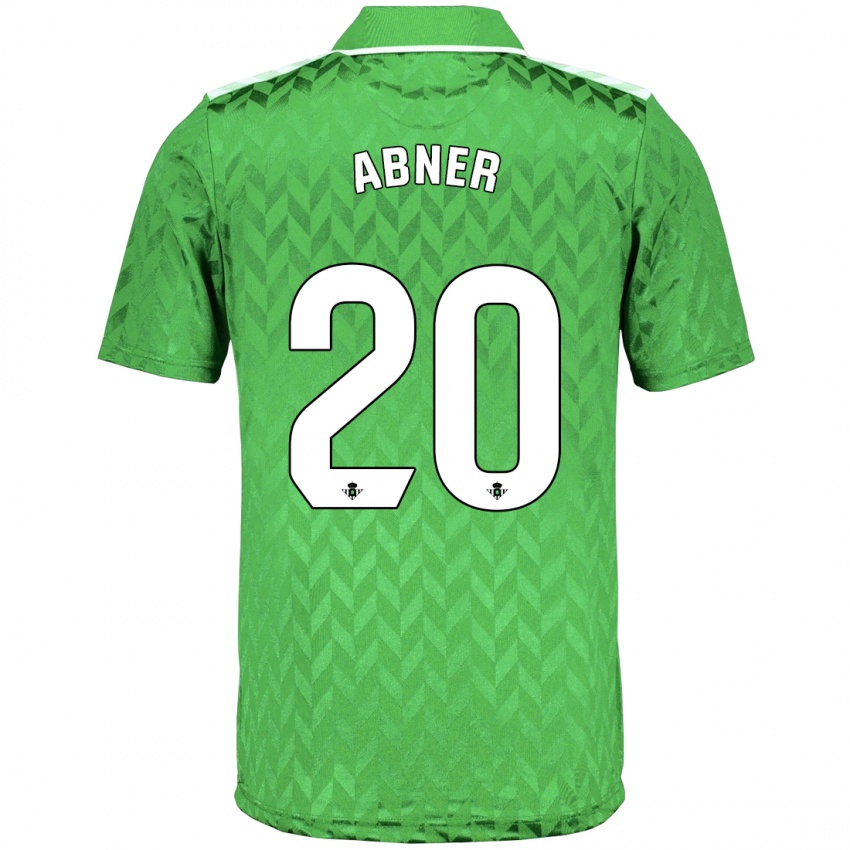 Homem Camisola Abner #20 Verde Alternativa 2023/24 Camisa