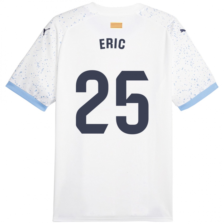 Homem Camisola Eric Garcia #25 Branco Alternativa 2023/24 Camisa