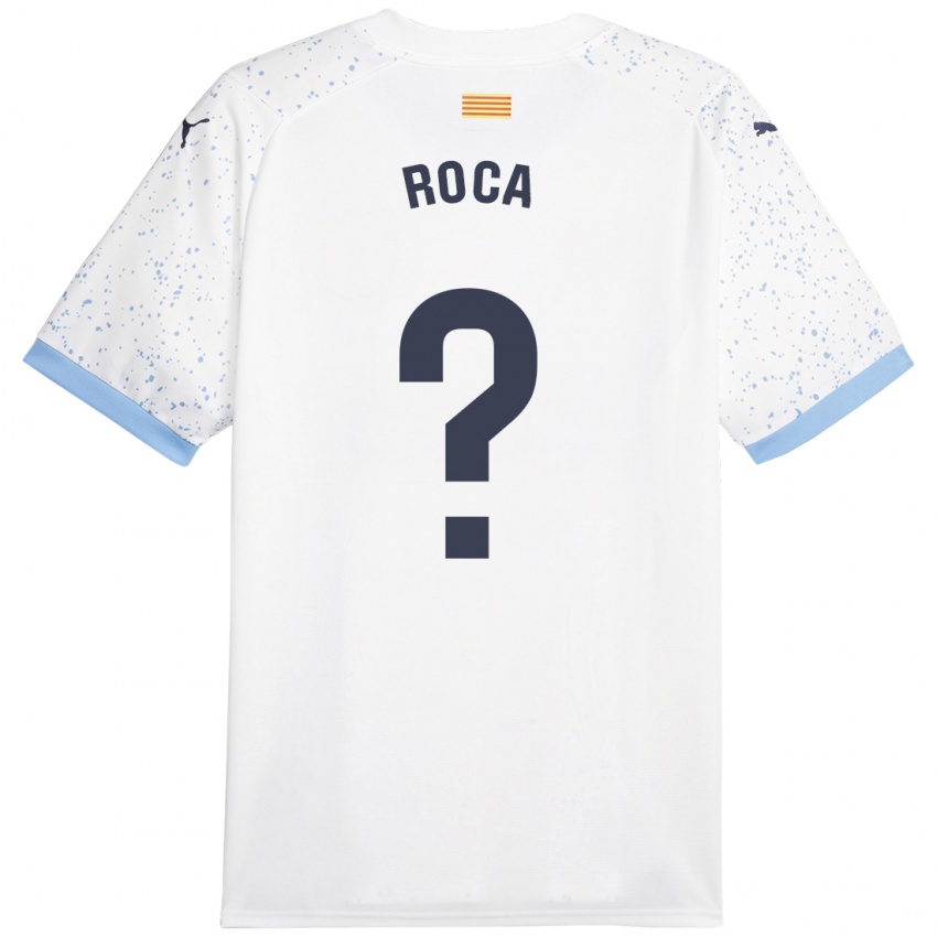 Homem Camisola Joel Roca #0 Branco Alternativa 2023/24 Camisa