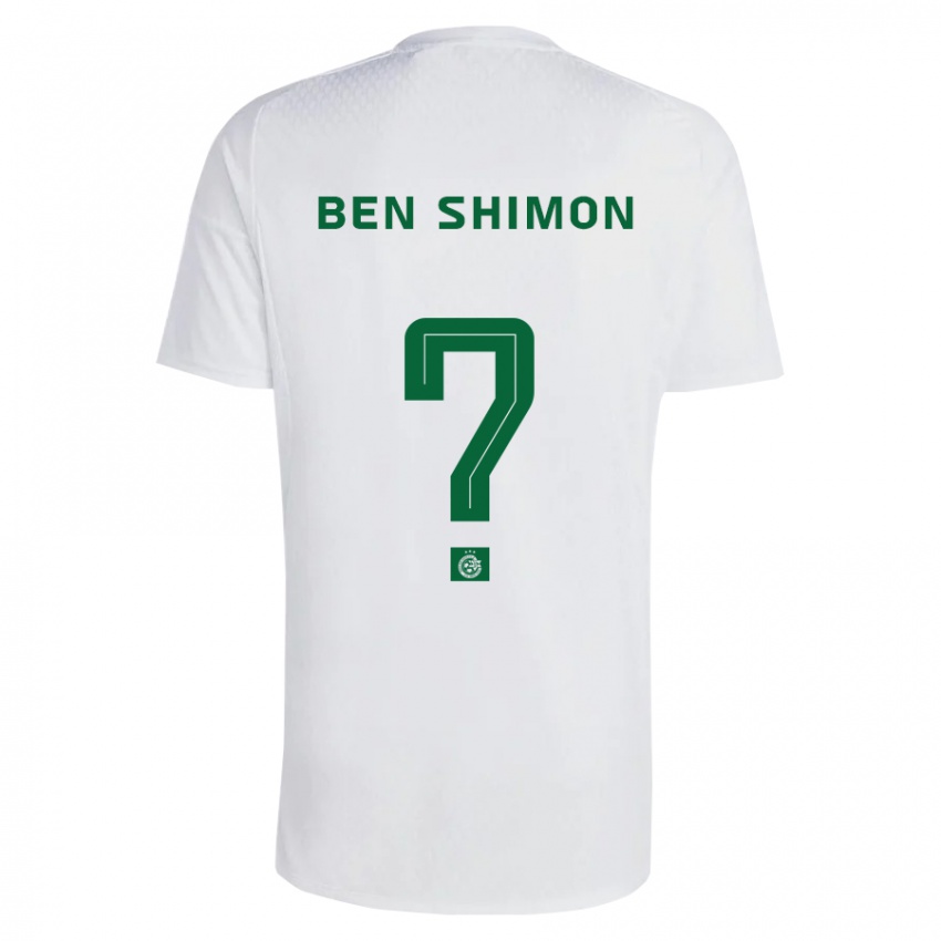 Homem Camisola Elad Ben Shimon #0 Azul Esverdeado Alternativa 2023/24 Camisa