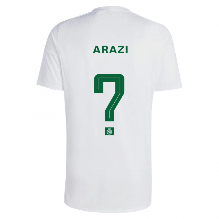 Homem Camisola Amit Arazi #0 Azul Esverdeado Alternativa 2023/24 Camisa