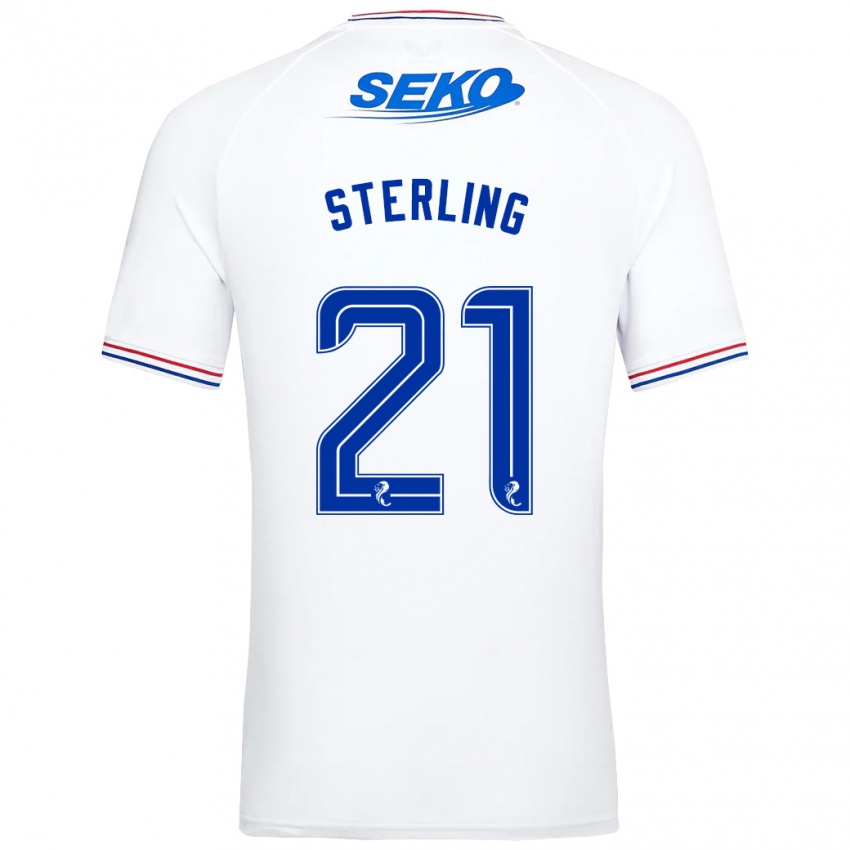 Homem Camisola Dujon Sterling #21 Branco Alternativa 2023/24 Camisa