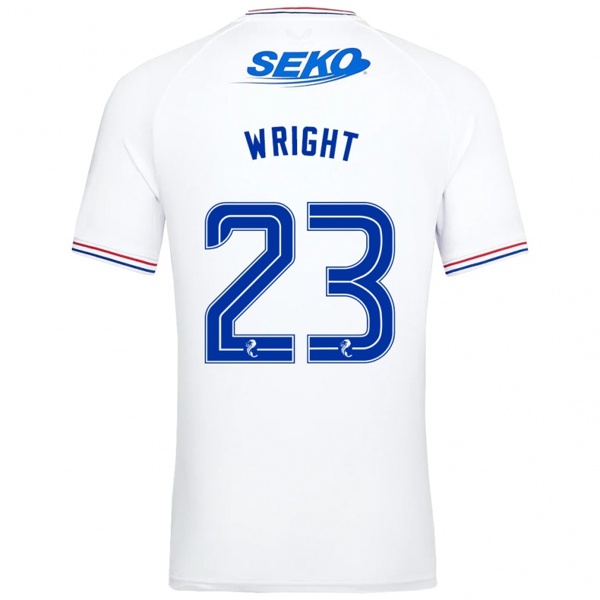 Homem Camisola Scott Wright #23 Branco Alternativa 2023/24 Camisa