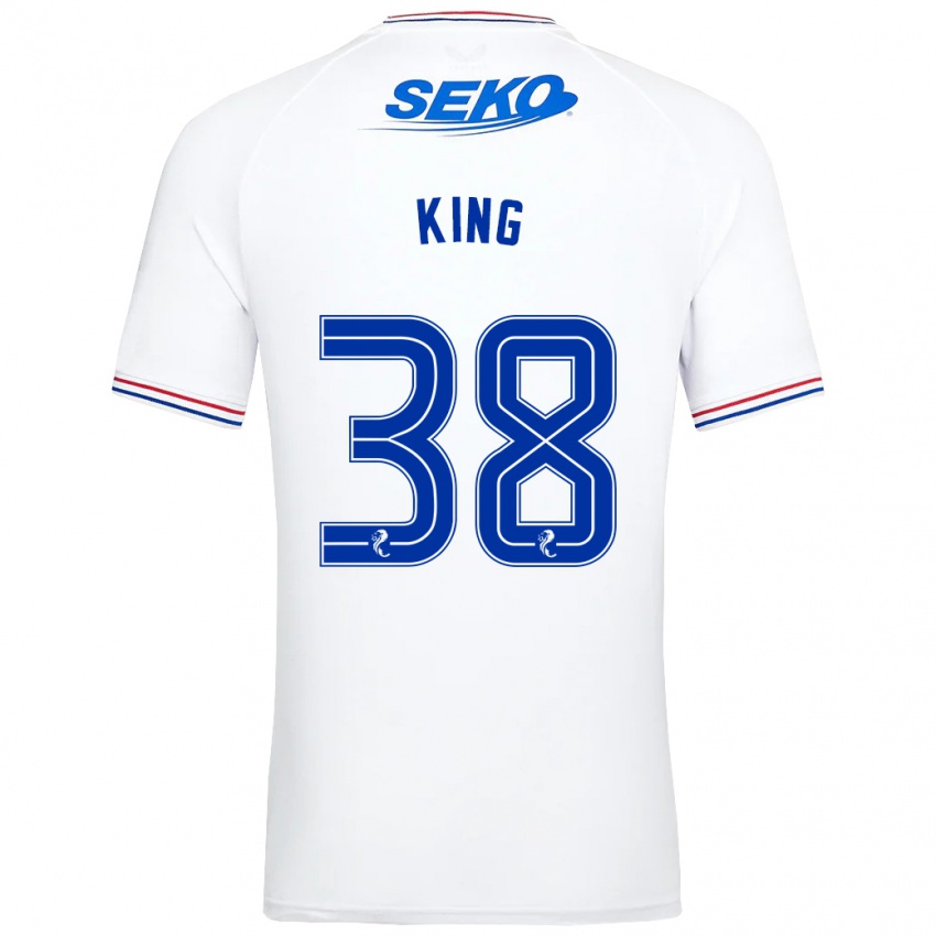 Homem Camisola Leon King #38 Branco Alternativa 2023/24 Camisa