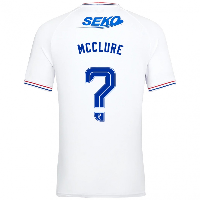 Homem Camisola Blaine Mcclure #0 Branco Alternativa 2023/24 Camisa