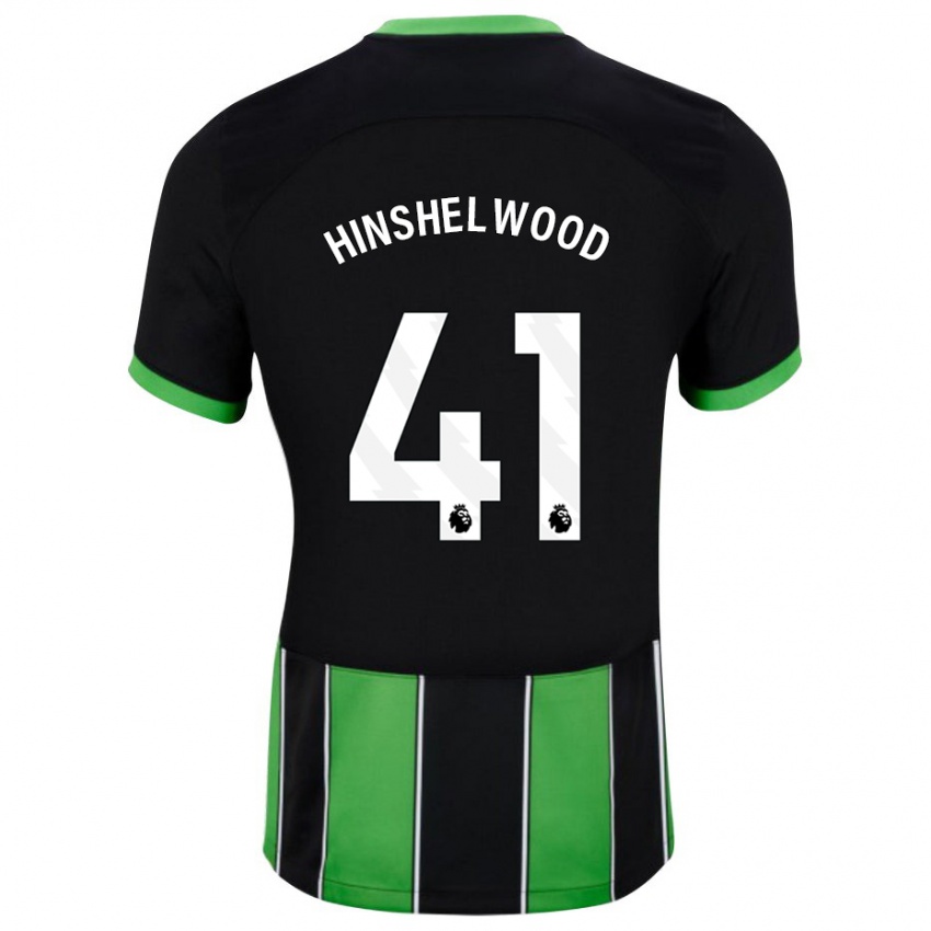 Homem Camisola Jack Hinshelwood #41 Preto Verde Alternativa 2023/24 Camisa