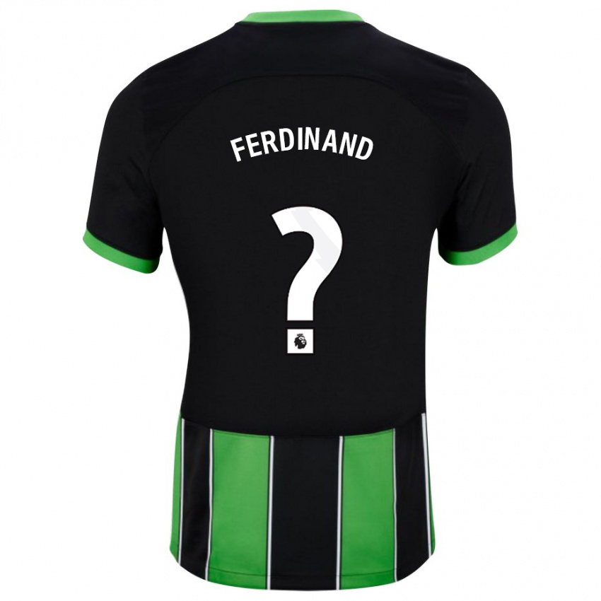 Homem Camisola Lorenz Ferdinand #0 Preto Verde Alternativa 2023/24 Camisa