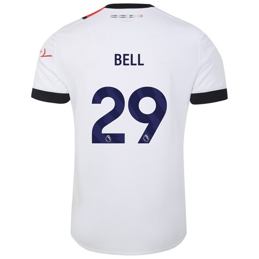 Homem Camisola Amari'i Bell #29 Branco Alternativa 2023/24 Camisa