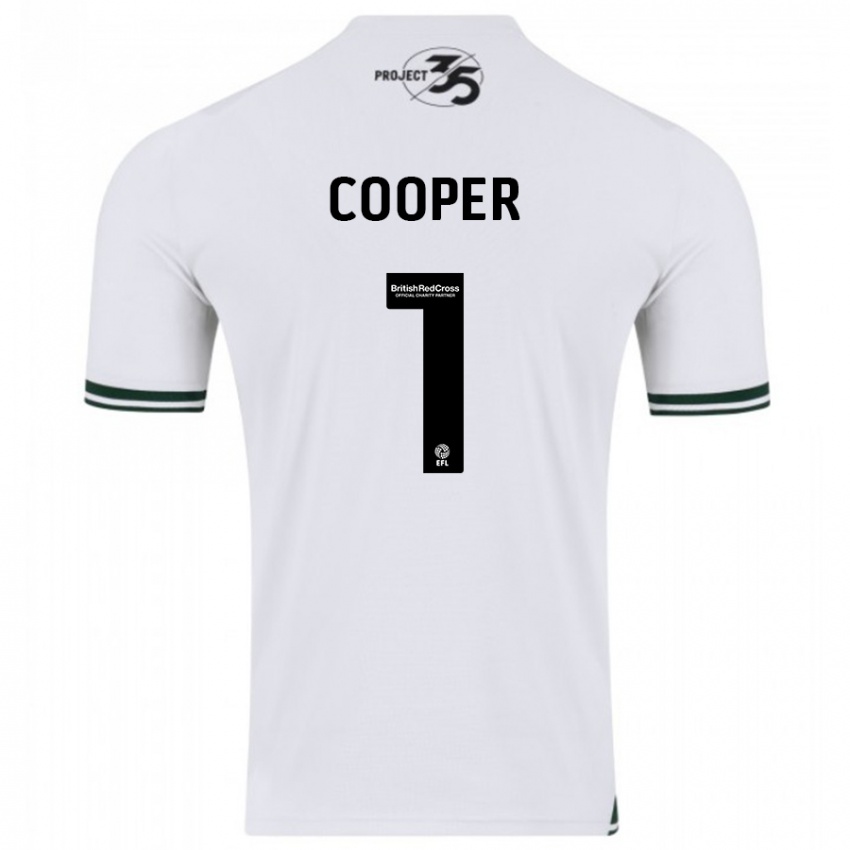 Homem Camisola Michael Cooper #1 Branco Alternativa 2023/24 Camisa