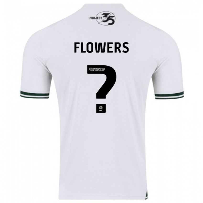 Homem Camisola Lewis Flowers #0 Branco Alternativa 2023/24 Camisa