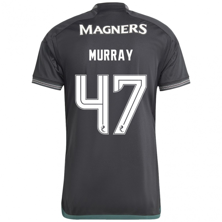 Homem Camisola Dane Murray #47 Preto Alternativa 2023/24 Camisa