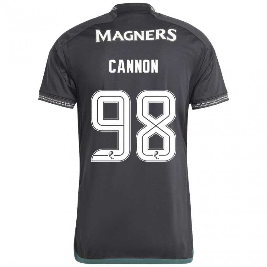 Homem Camisola Aidan Cannon #98 Preto Alternativa 2023/24 Camisa