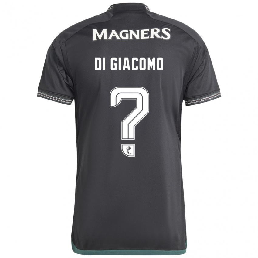 Homem Camisola Rocco Di Giacomo #0 Preto Alternativa 2023/24 Camisa