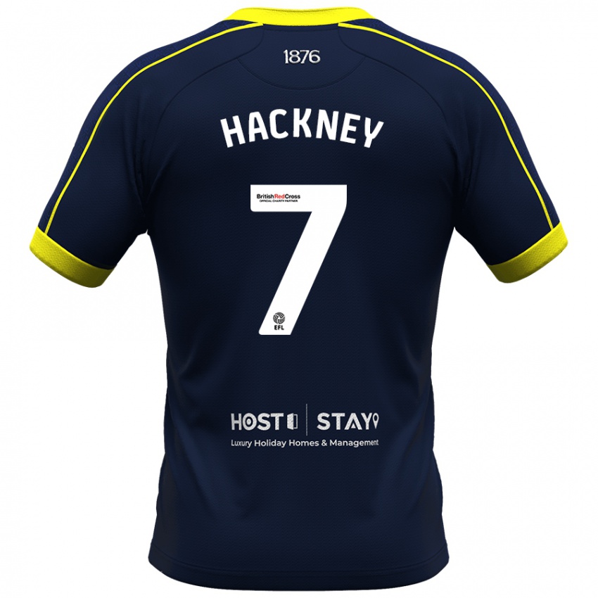 Homem Camisola Hayden Hackney #7 Marinha Alternativa 2023/24 Camisa