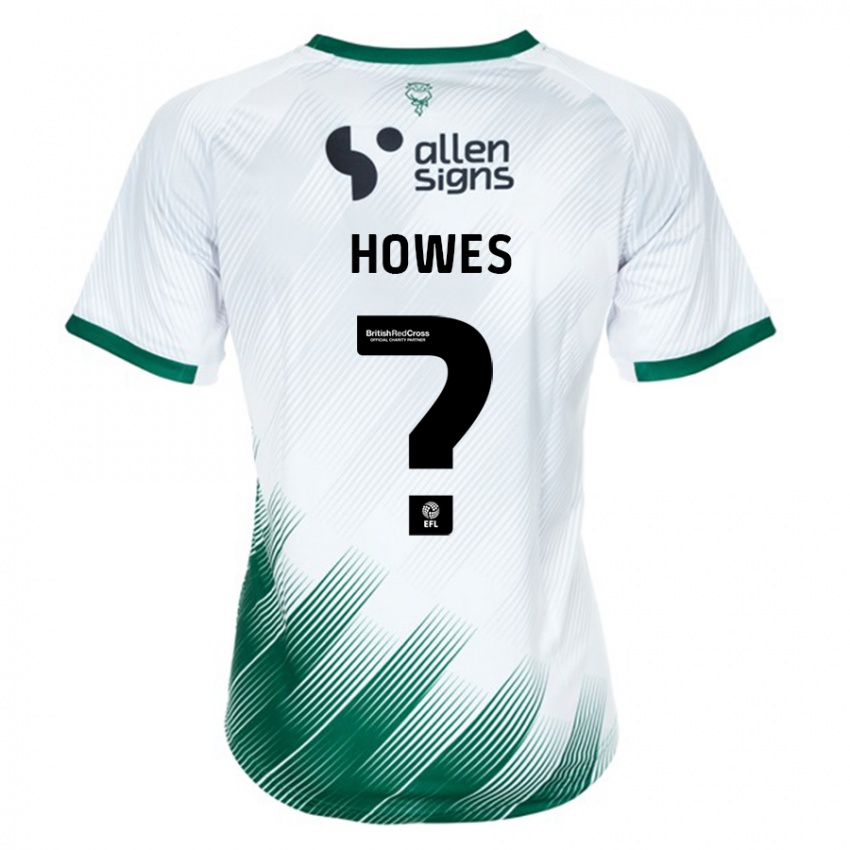Homem Camisola Rachael Howes #0 Branco Alternativa 2023/24 Camisa