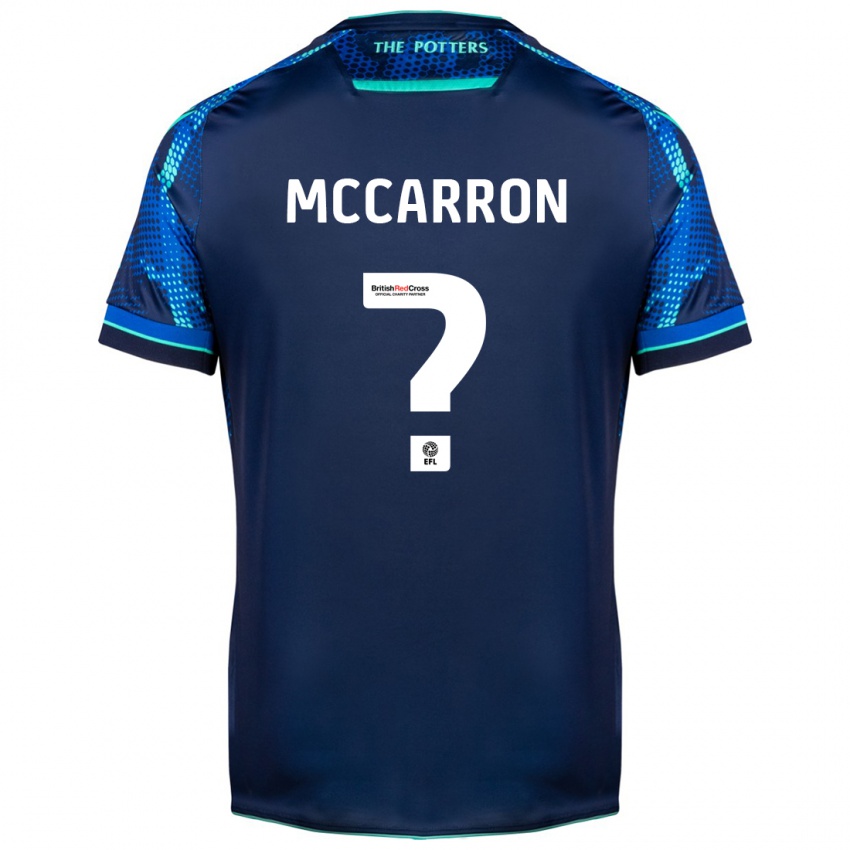 Homem Camisola Liam Mccarron #0 Marinha Alternativa 2023/24 Camisa
