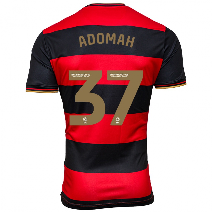Homem Camisola Albert Adomah #37 Preto Vermelho Alternativa 2023/24 Camisa